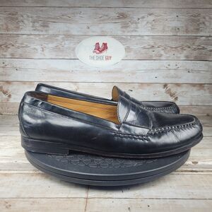Cole Haan Pinch Penny Loafers Mens Size 10.5 Black leather Comfort Slip On Shoes